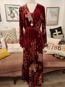 JW Feather Burnout Stefani Dress
